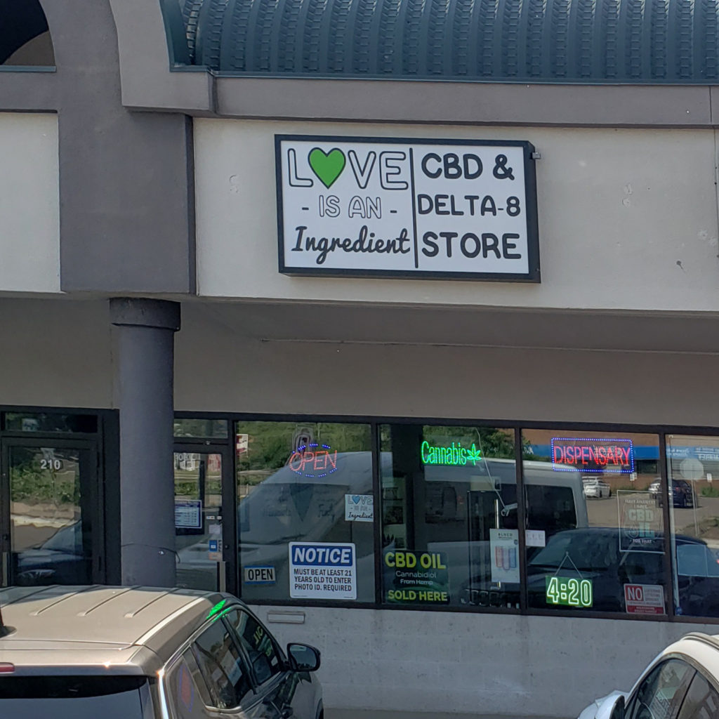 Love Is An Ingredient CBD and THC Store